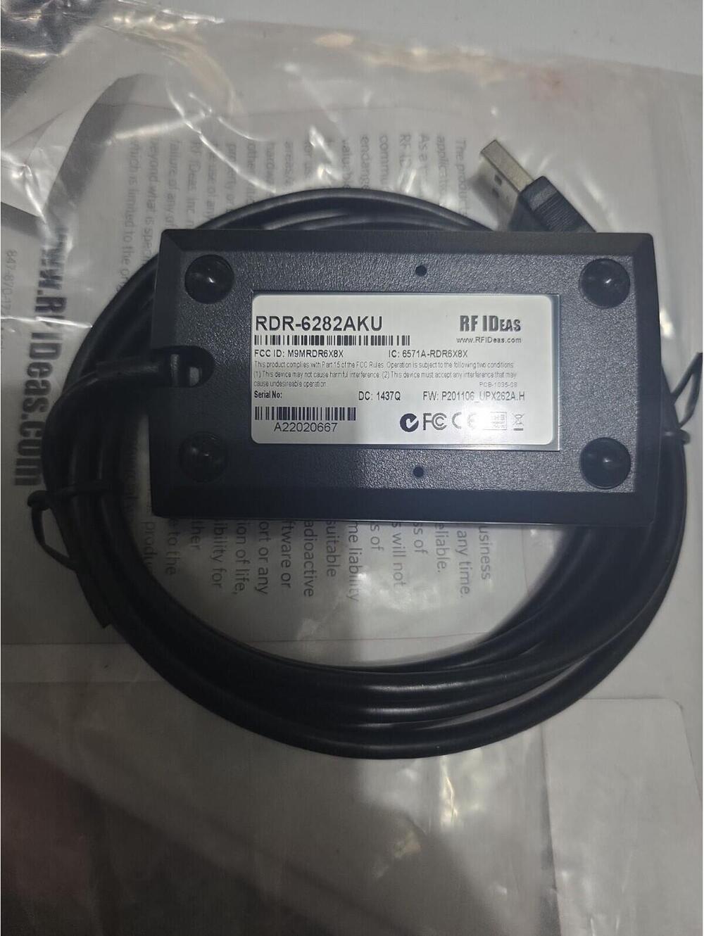 RDR-6282AKU WAVE ID® Solo SDK CASI Black USB Reader